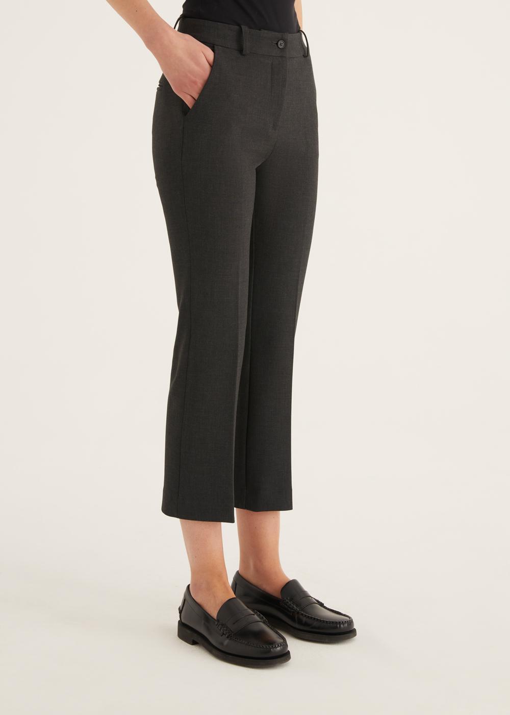 Rosso35 Pantalone cropped bootcut Nuovo