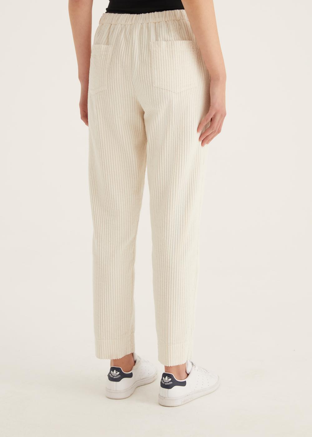 Rosso35 Pantalone dritto con elastico dietro in vita Vendite Flash