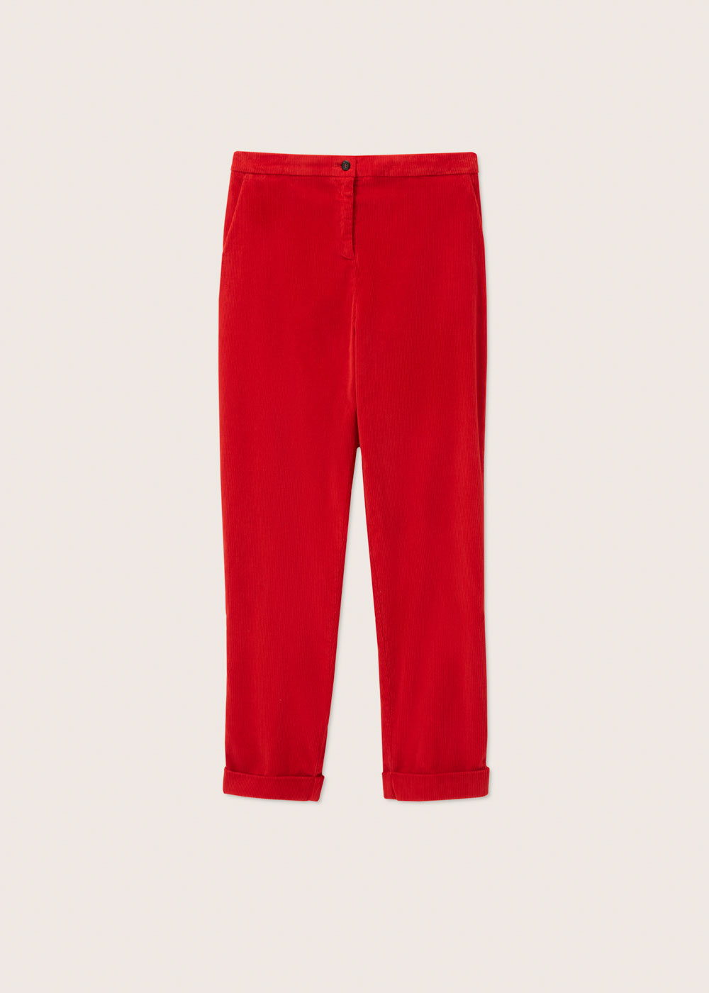 Rosso35 Pantalone dritto con elastico dietro in vita Promozione