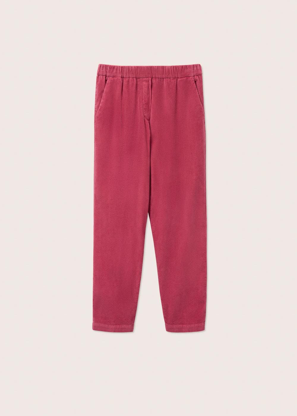 Rosso35 Pantalone dritto con elastico in vita Spedizione gratuita