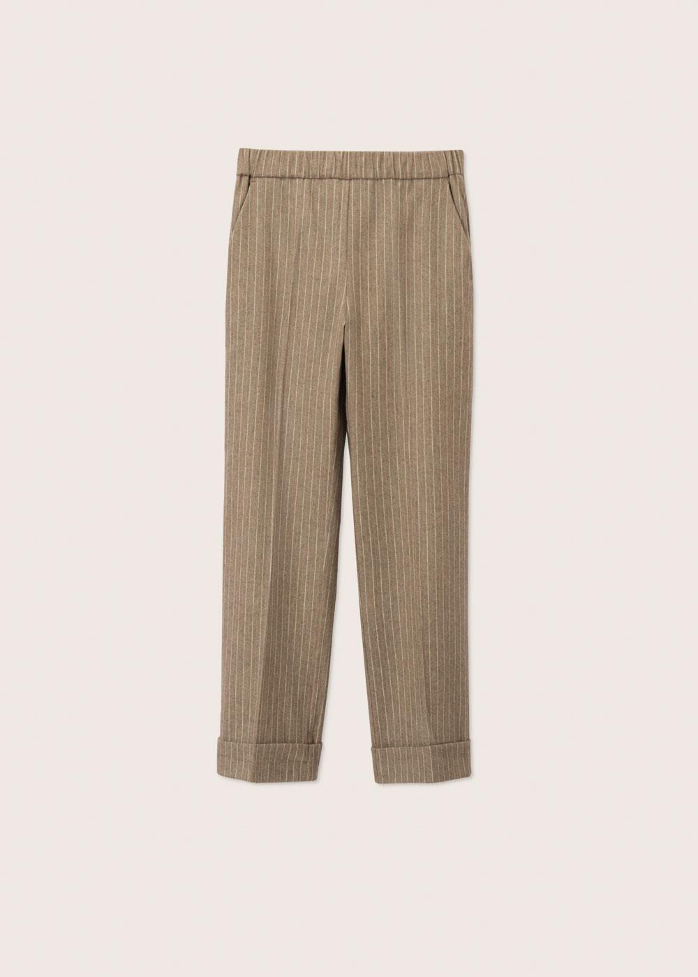 Rosso35 Pantalone dritto con elastico in vita Negozi Online