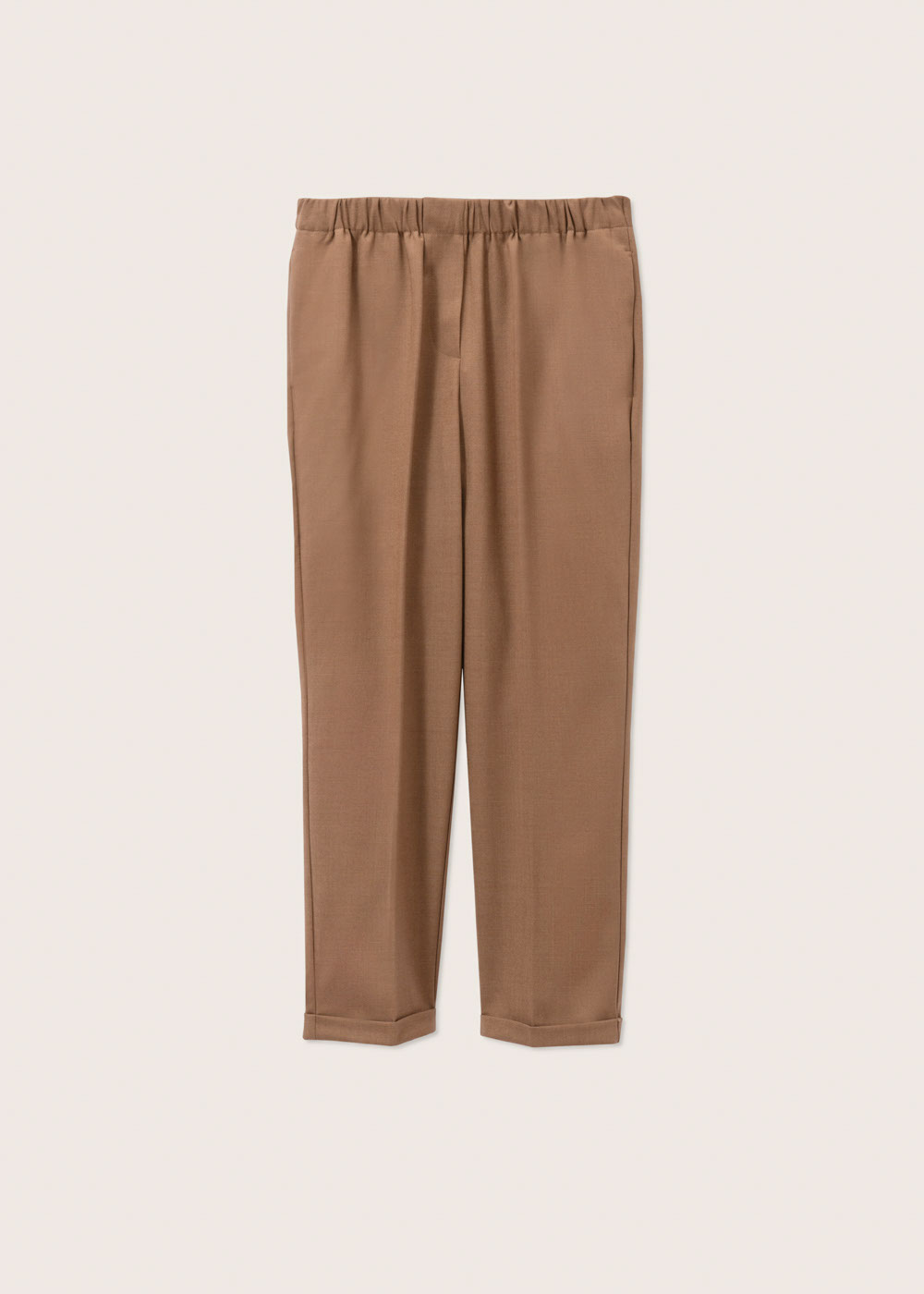 Rosso35 Pantalone dritto con elastico in vita Acquista Ora