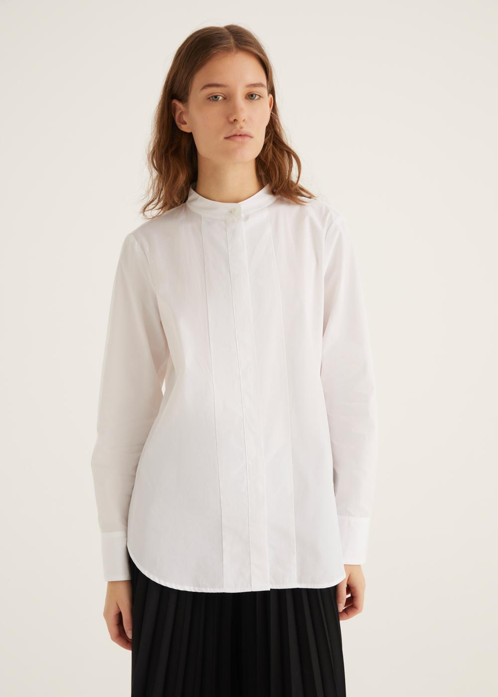 Rosso35 Camicia con piccolo plastron Online