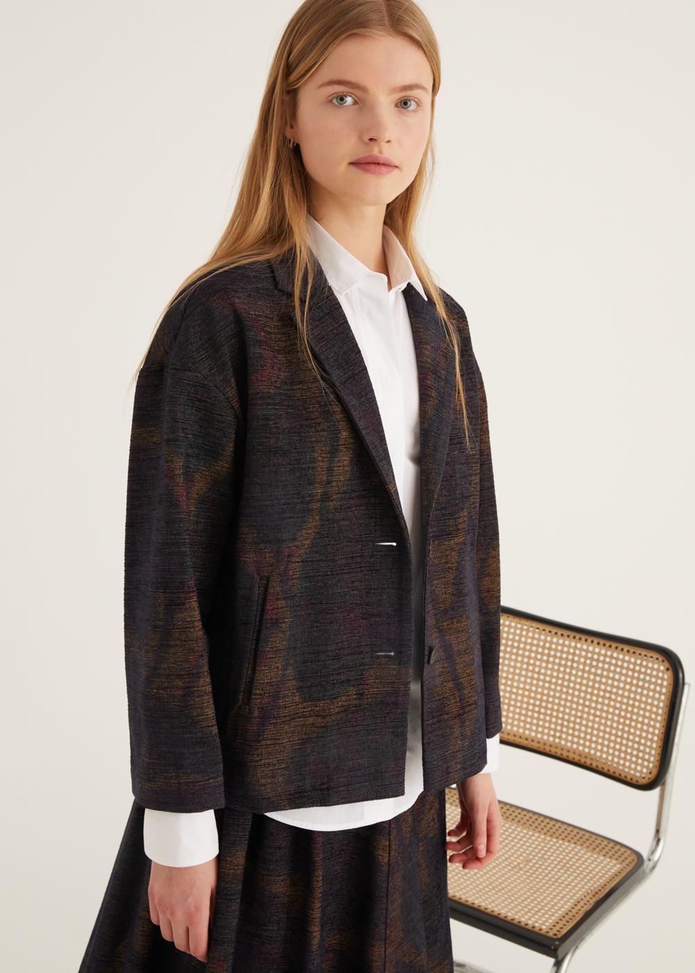 Rosso35 Caban corto oversize Spedizione Gratuita
