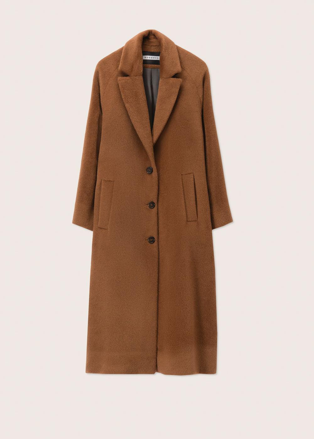 Rosso35 Cappotto lungo monopetto Prezzo Ridotto