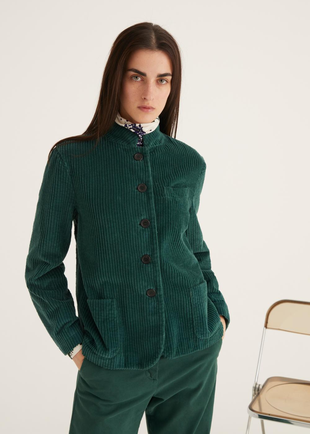 Rosso35 Giacca collo alla coreana Outlet