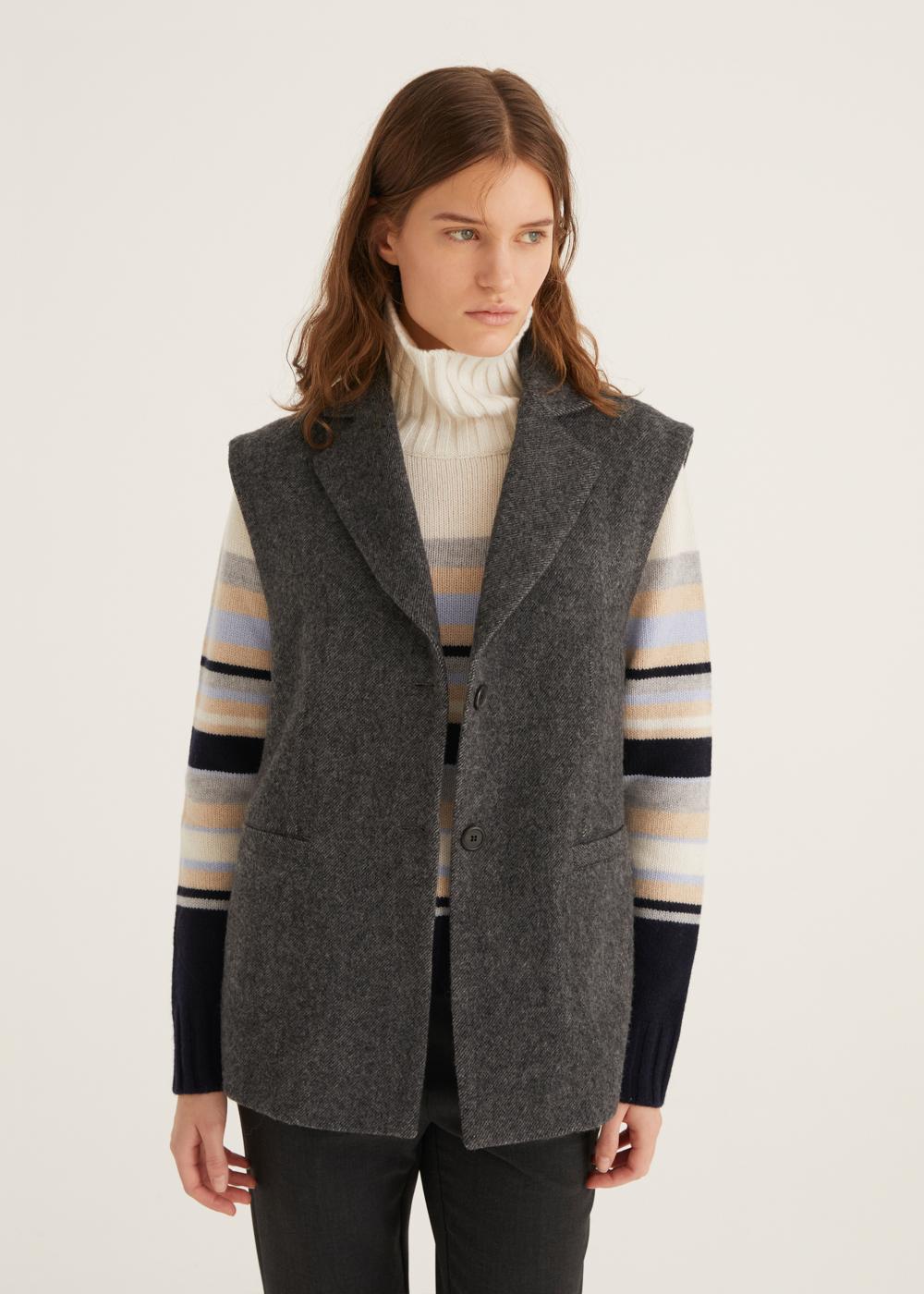 Rosso35 Gilet oversize