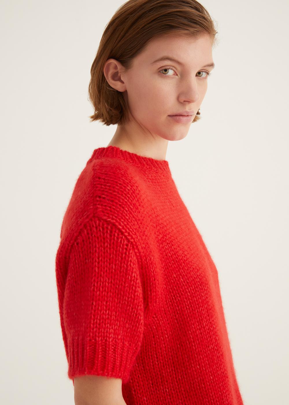 Rosso35 Maglia girocollo mezza manica Online