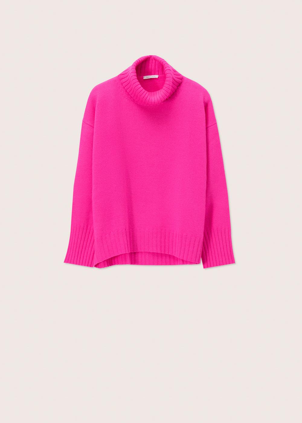 Rosso35 Maglia oversize collo alto In Saldo