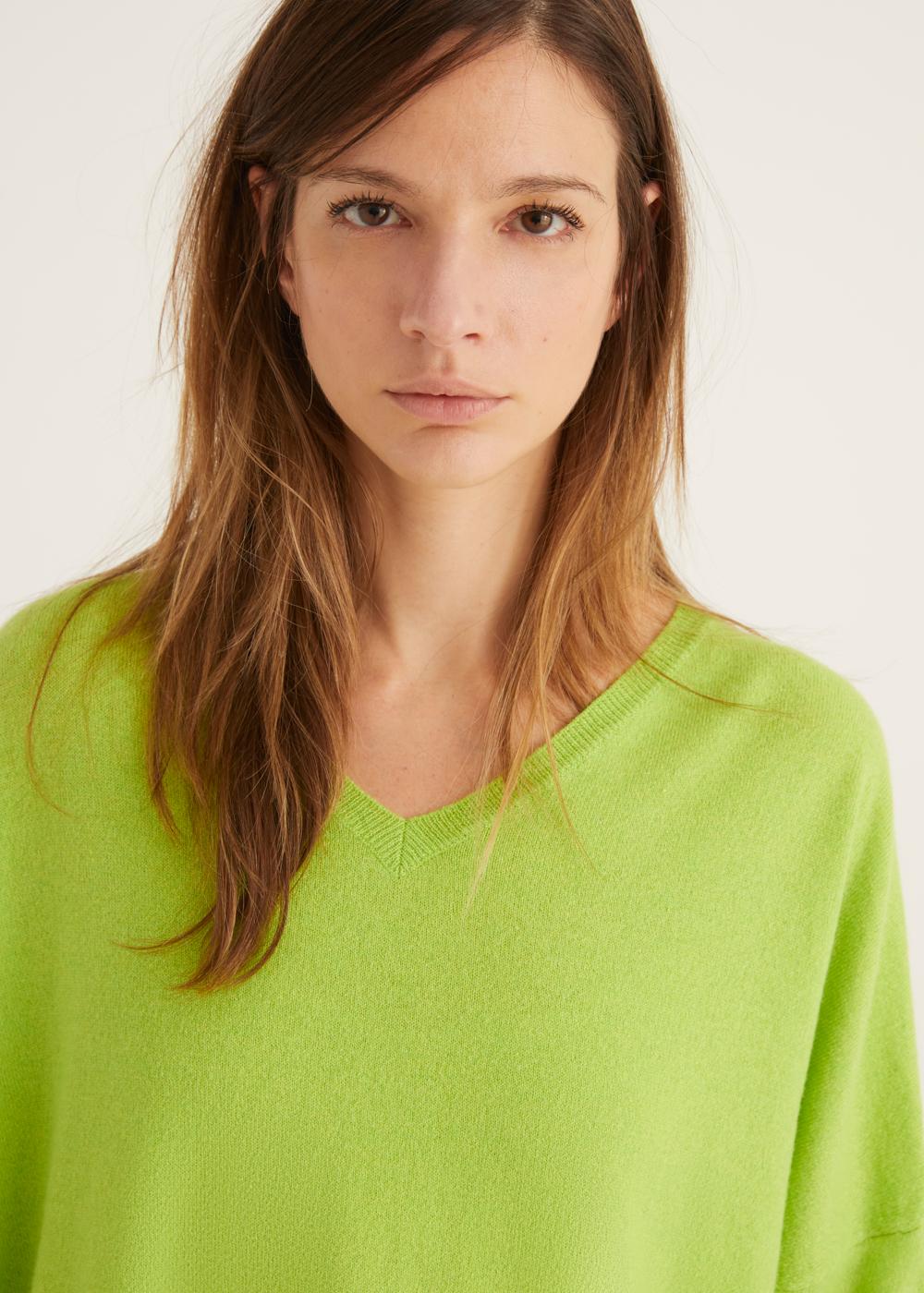 Rosso35 Maglia oversizescollo V Offerta speciale