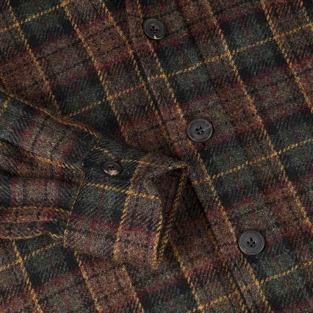 Rubinacci Vintage archive overshirt in lana tartan Promozione