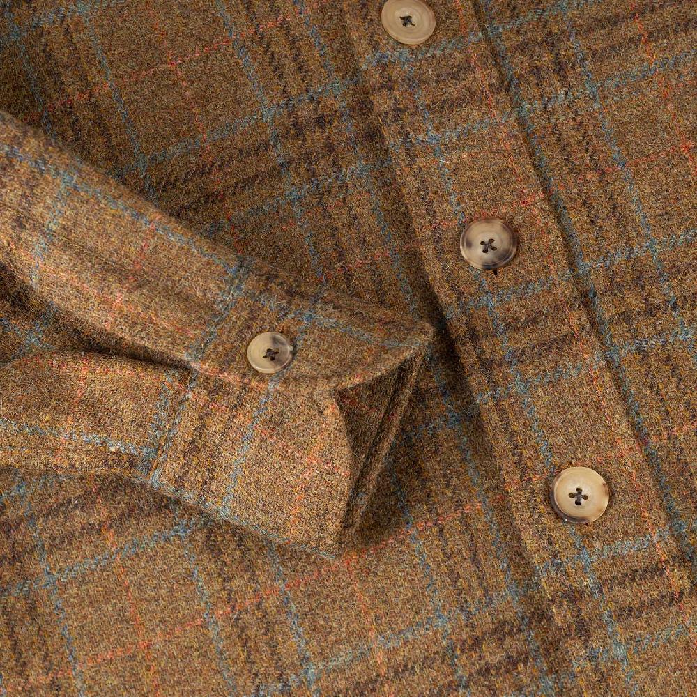 Rubinacci Vintage archive overshirt in lana tartan Spedizione Gratuita