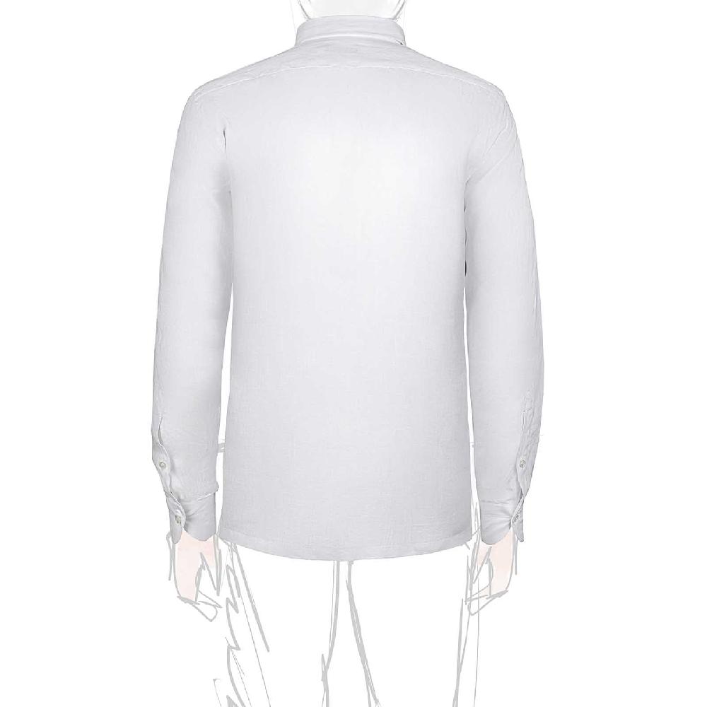 Rubinacci Vintage archive polo in lino bianca Promozione Limitata