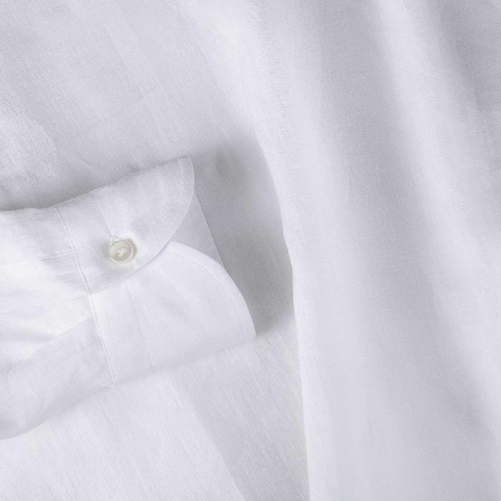 Rubinacci Vintage archive polo in lino bianca Promozione Limitata
