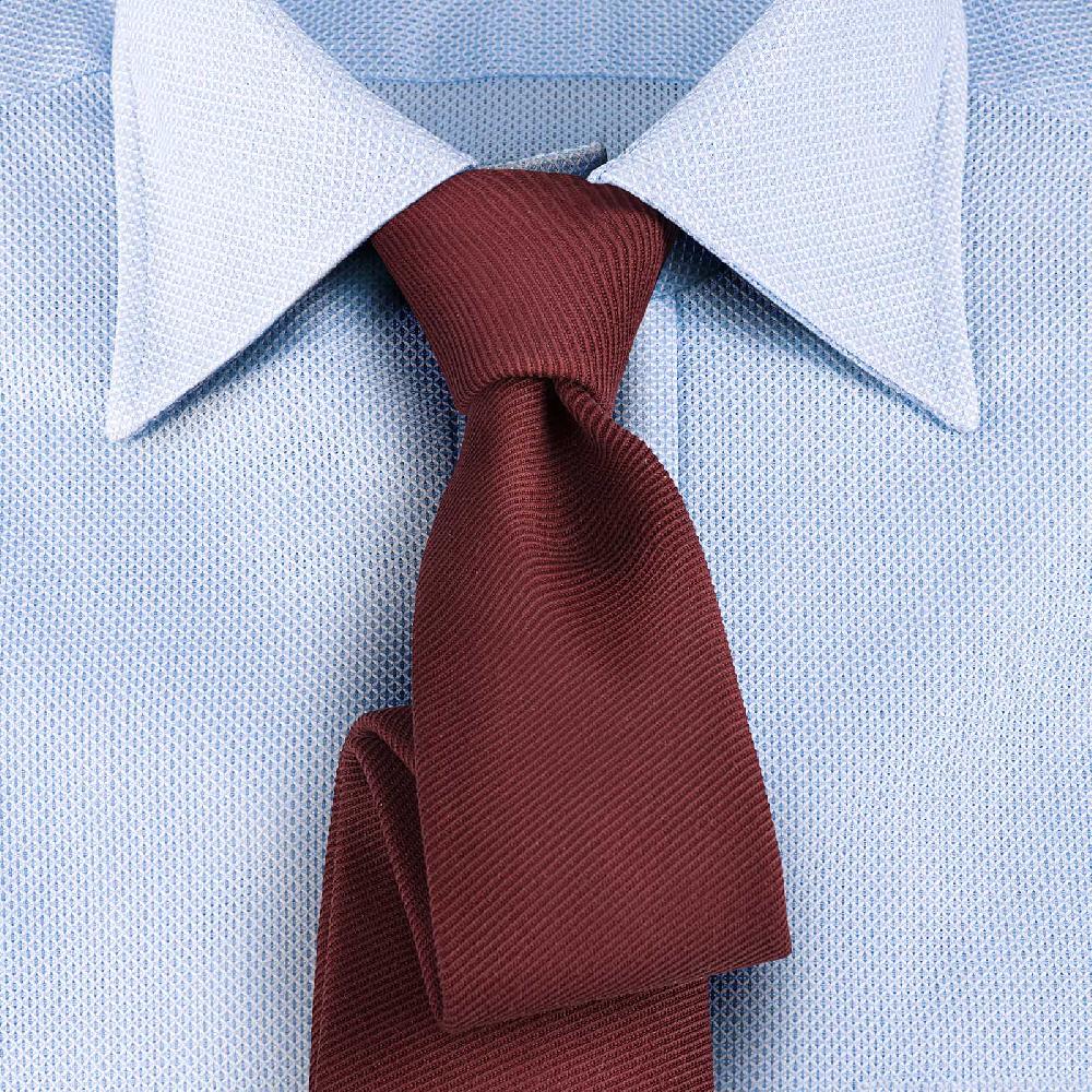 Rubinacci Vintage archive camicia in cellulare azzurro Shopping Online
