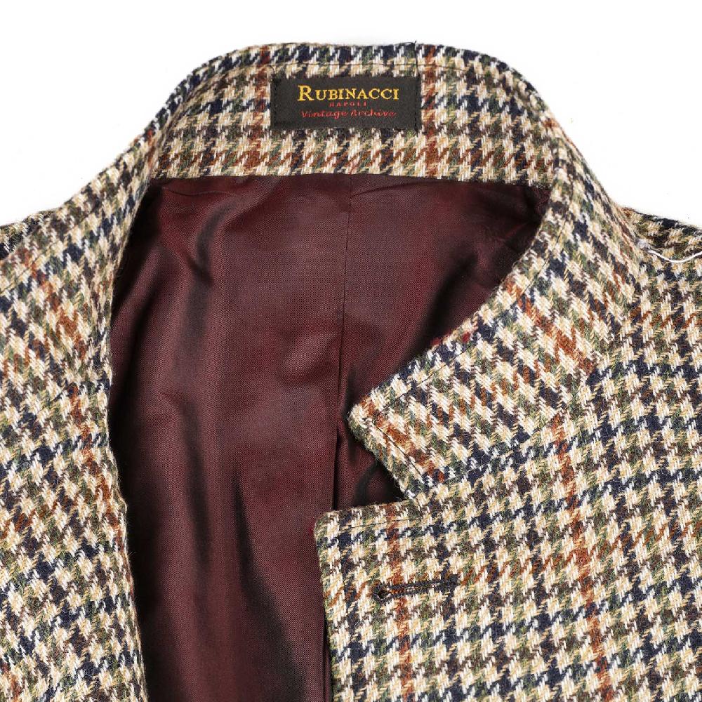 Rubinacci Vintage archive giacca Stefano pied de poule Prezzo Ridotto