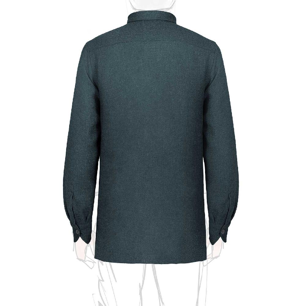 Rubinacci Vintage archive sahariana in lana verde Novità
