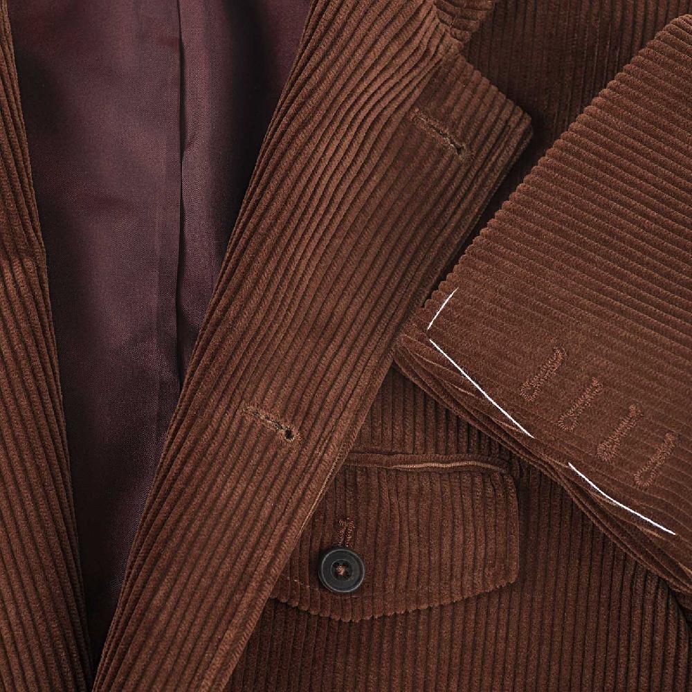 Rubinacci Vintage archive giacca Stefano in velluto a coste marrone Offerta