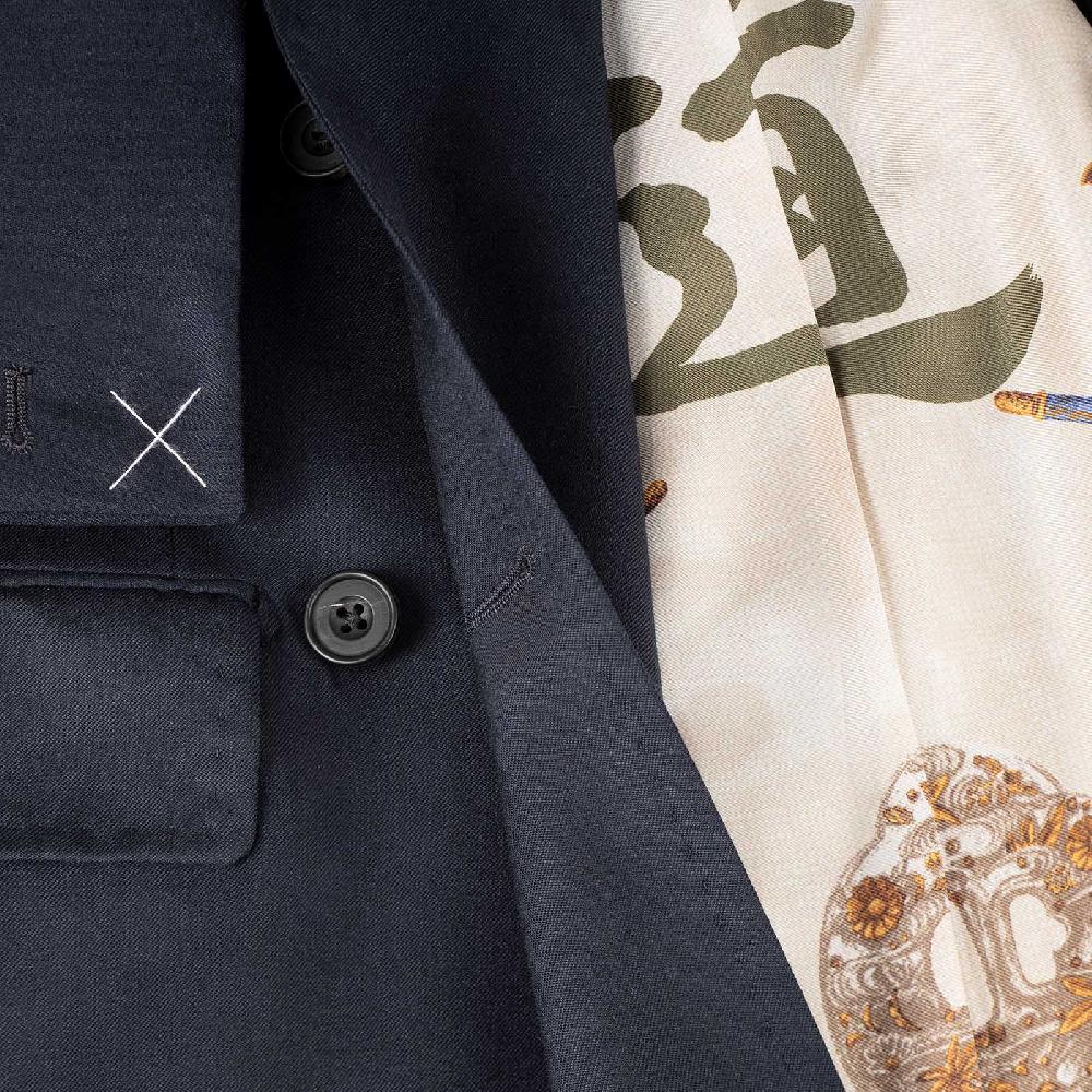 Rubinacci Serie Limitata Samurai giacca in cashmere blu Hotsell