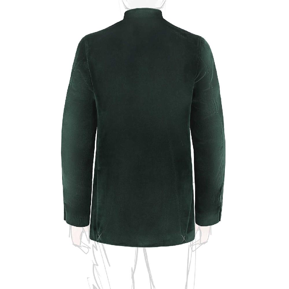 Rubinacci Vintage archive giacca Vienna in velluto verde Saldi Di Fabbrica