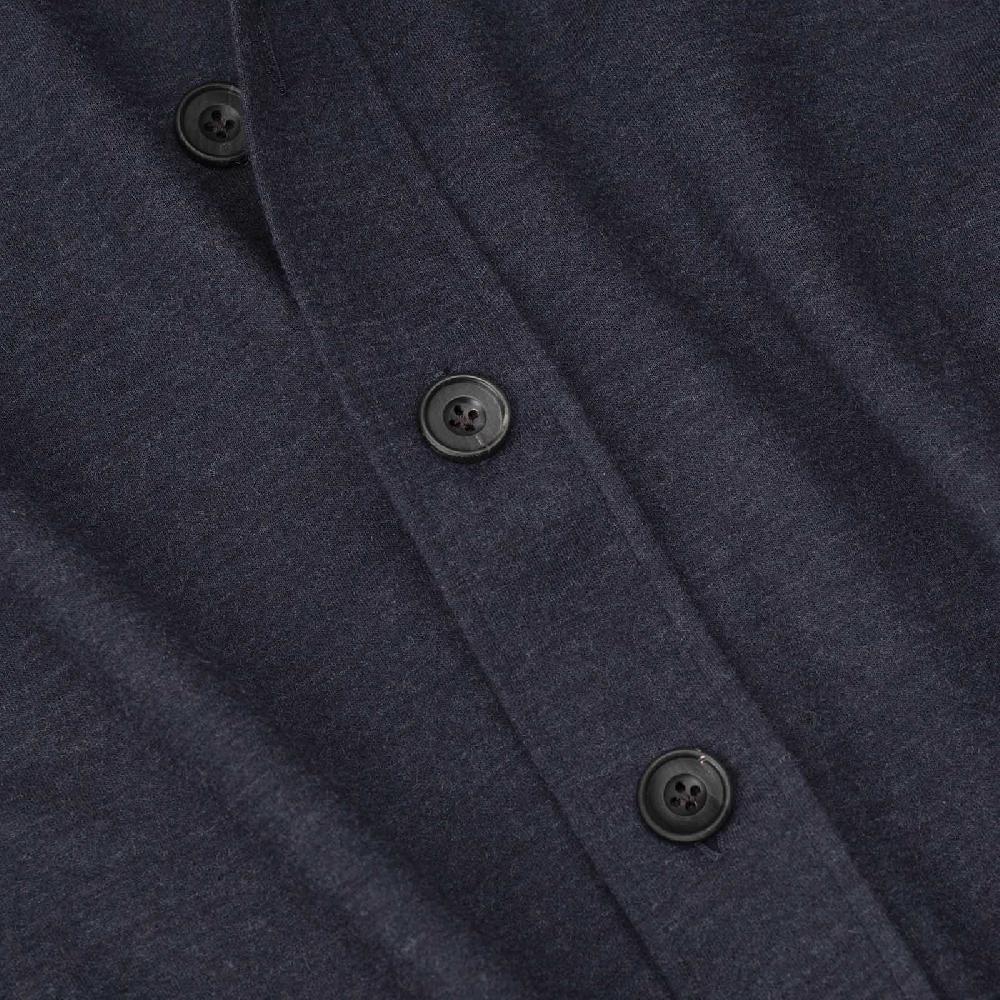 Rubinacci Overshirt in cashmere blu Promozione Limitata
