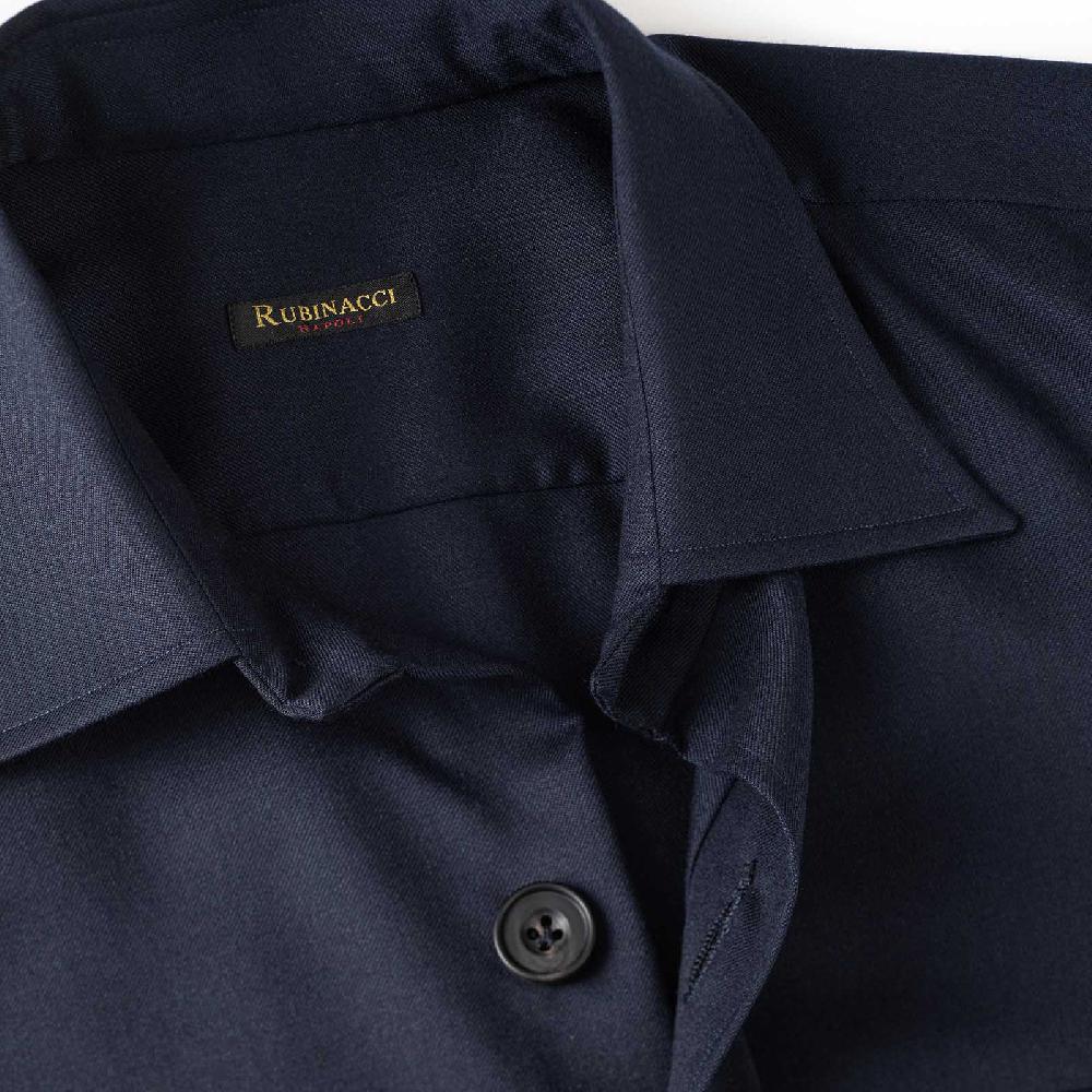 Rubinacci Sahariana in cashmere blu Affare Del Giorno