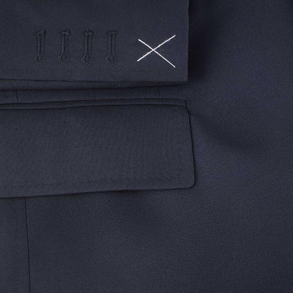 Rubinacci Giacca in Lana “Green Certified” blu Economico