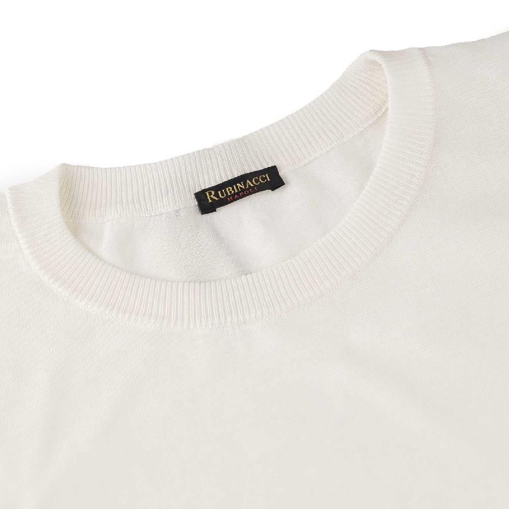 Rubinacci T-Shirt cotone bianca Saldi