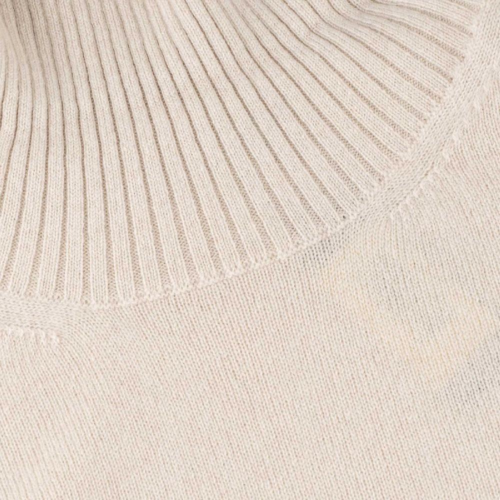 Rubinacci Collo alto in cashmere panna I Più Venduti