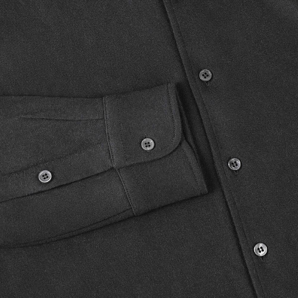 Rubinacci Camicia in cashmere grigio Nuova