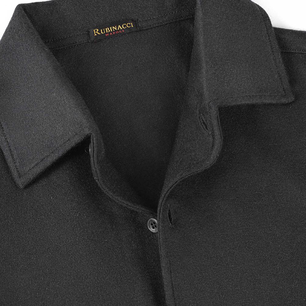 Rubinacci Camicia in cashmere grigio Nuova
