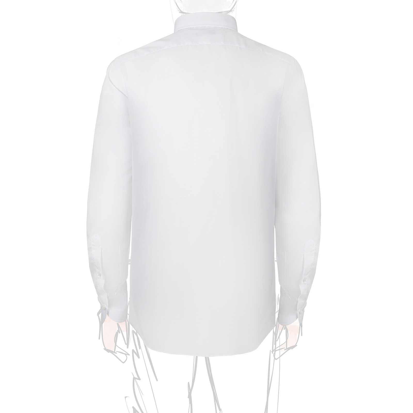 Rubinacci Camicia in cotone bianca Prezzo basso