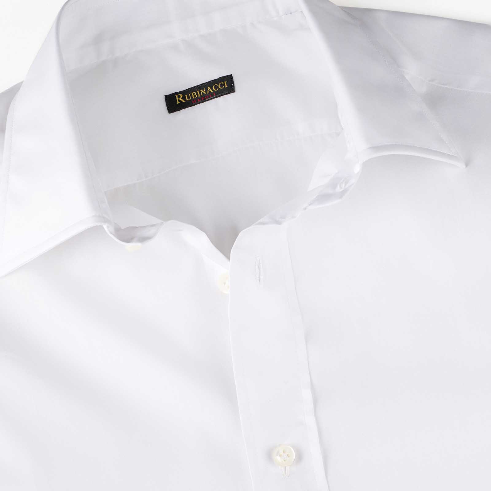Rubinacci Camicia in cotone bianca Prezzo basso