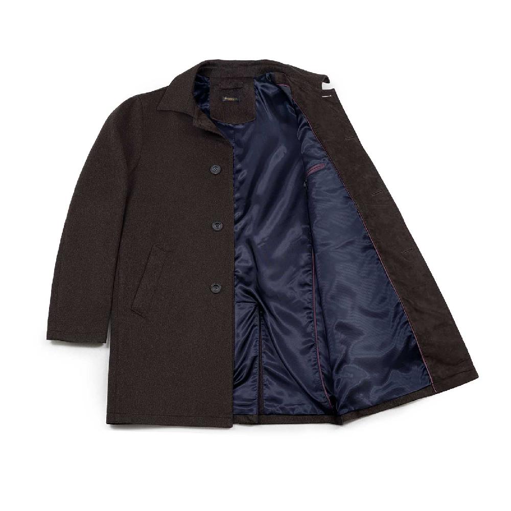 Rubinacci Giaccone in cashmere marrone Soddisfazione Garantita