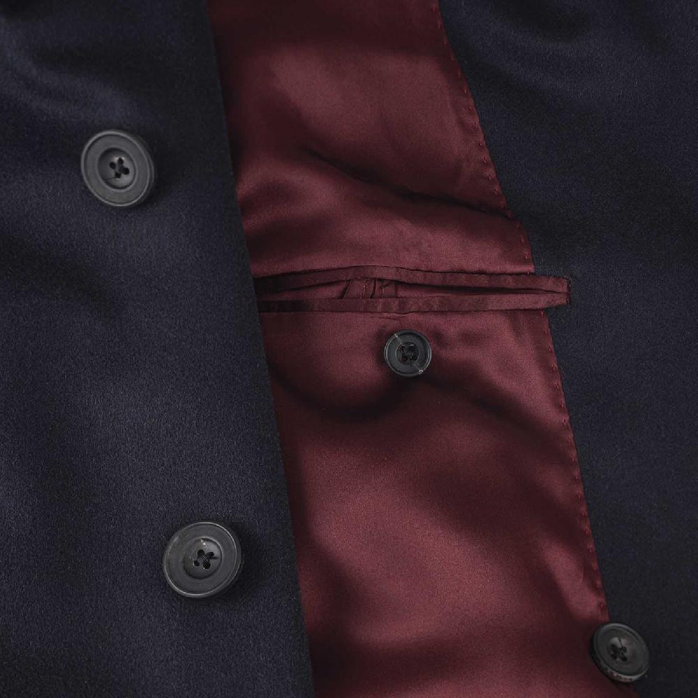 Rubinacci Cappotto in cashmere blu Negozi Online
