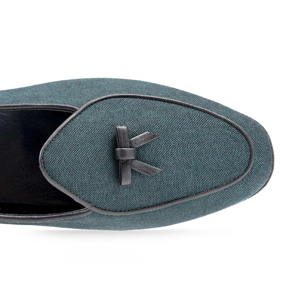 Rubinacci Vintage archive Marphy spigata verde Fino Al -60%