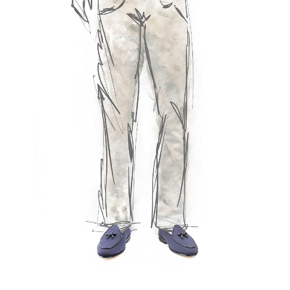 Rubinacci Vintage archive Marphy spigata blu Shopping Online