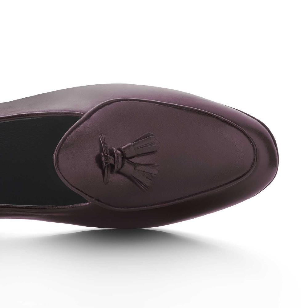 Rubinacci Marphy nappa bordeaux con nappine Novità