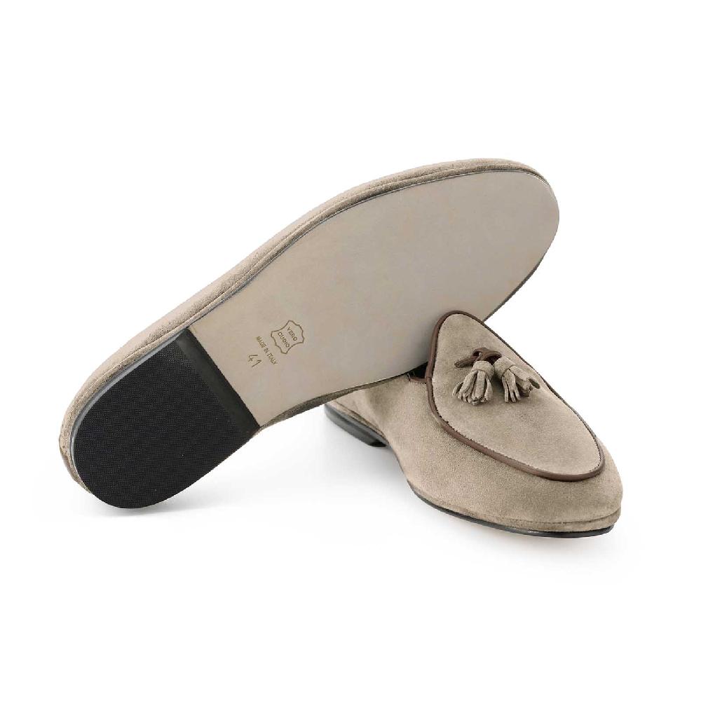 Rubinacci Marphy velour castoro con nappine Presa