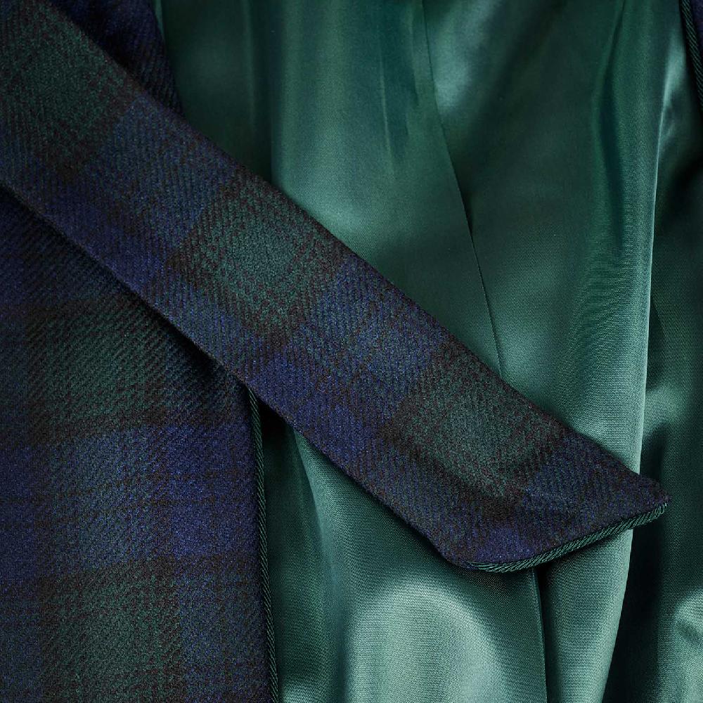 Rubinacci Vestaglia in lana e cashmere tartan I Più Venduti