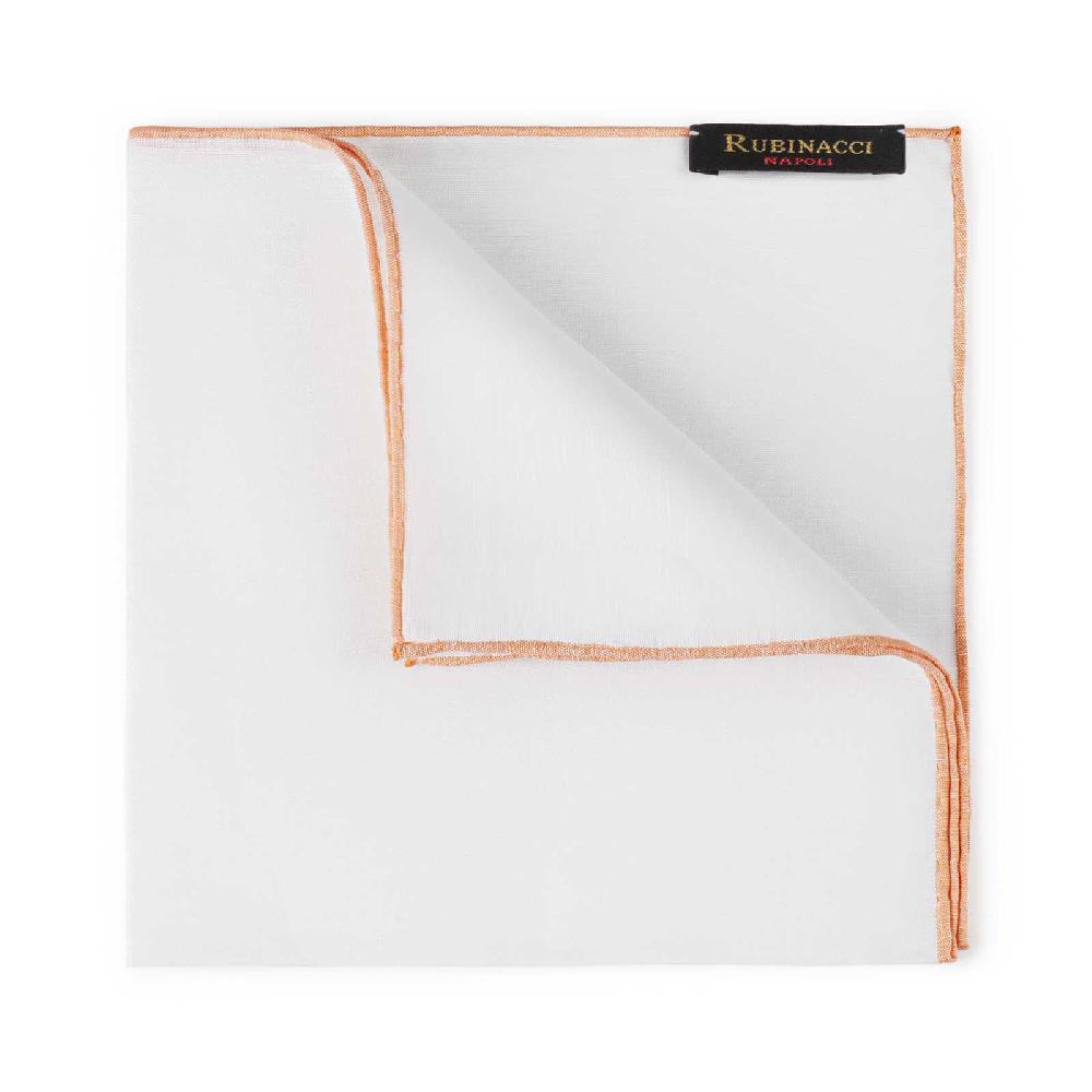 Rubinacci Fazzoletto da taschino arancio Vendita Calda