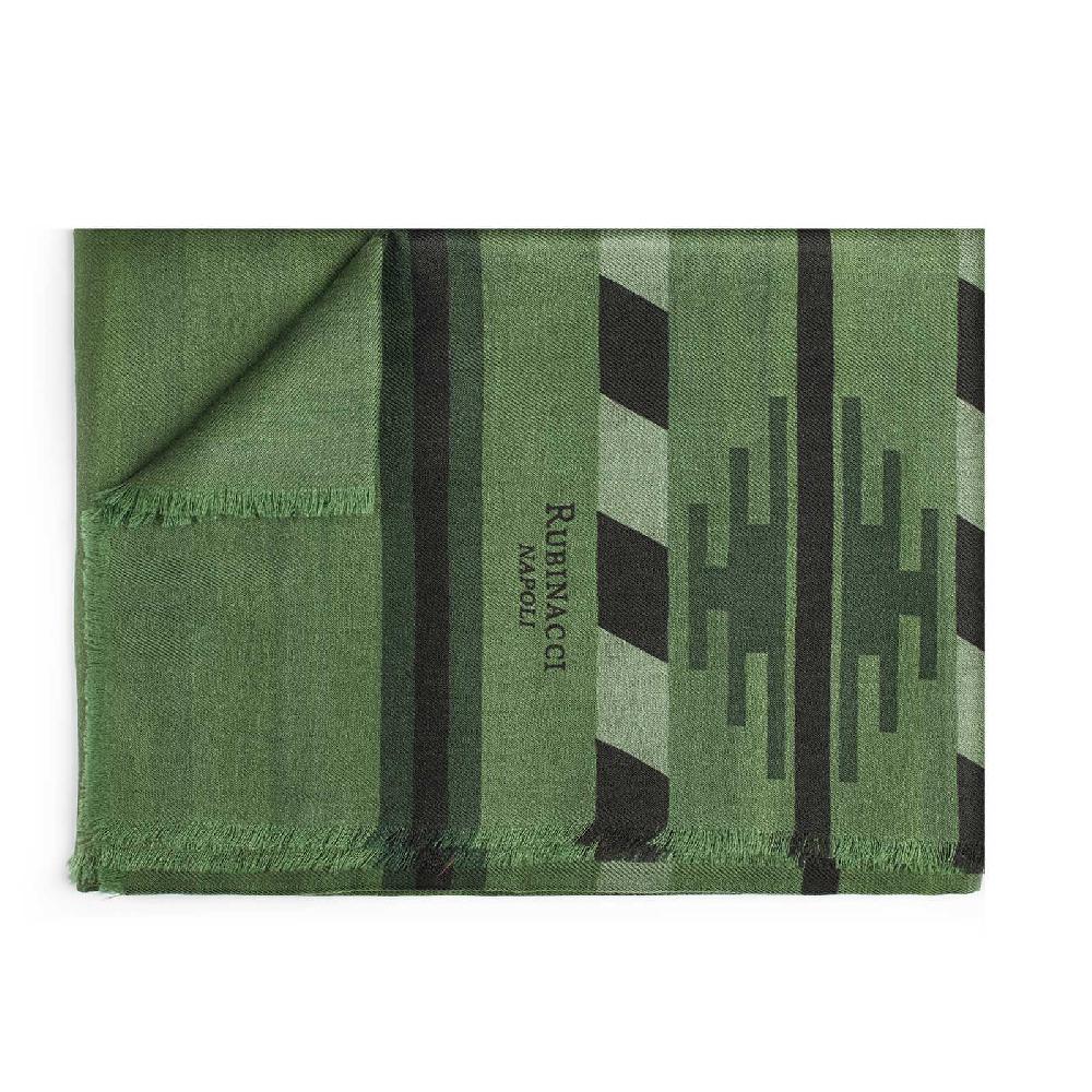 Rubinacci Sciarpa hopi verde Consegna Veloce