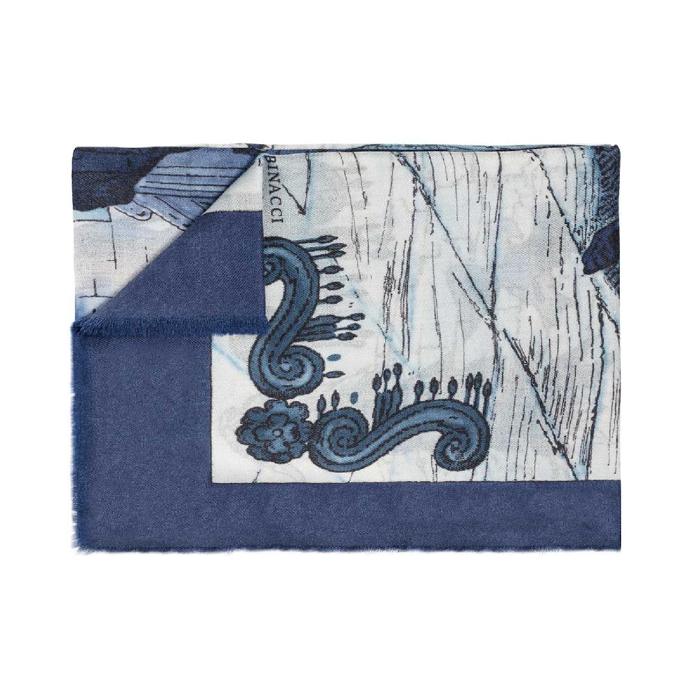 Rubinacci Sciarpa acquafrescaio blu Promozione Limitata