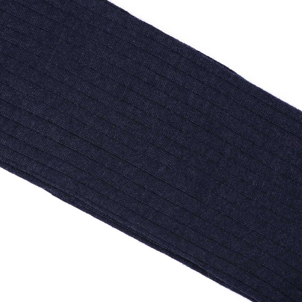Rubinacci Calze in lana a costina blu 50% di sconto con spedizione gratuita