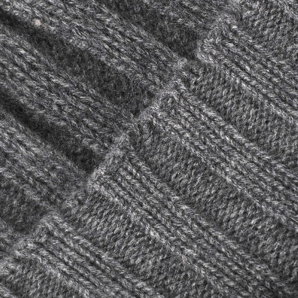 Rubinacci Cappello in cashmere grigio Qualità Garantita