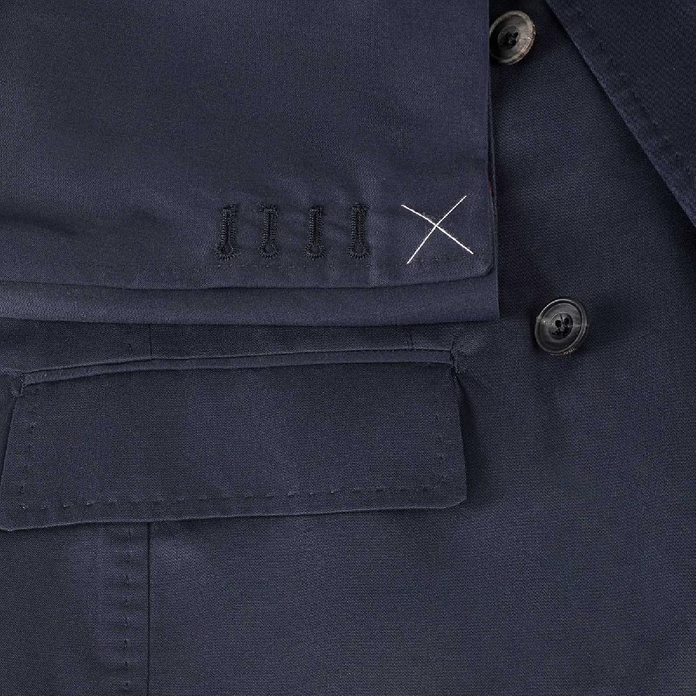 Rubinacci Vintage archive giacca in cotone blu Negozio online di fabbrica