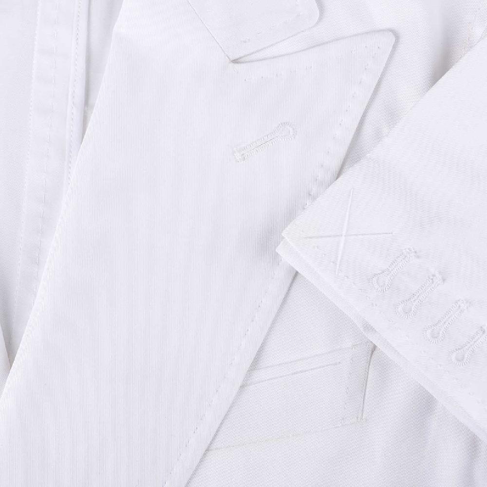 Rubinacci Vintage archive giacca in cotone bianco Comprare a buon mercato