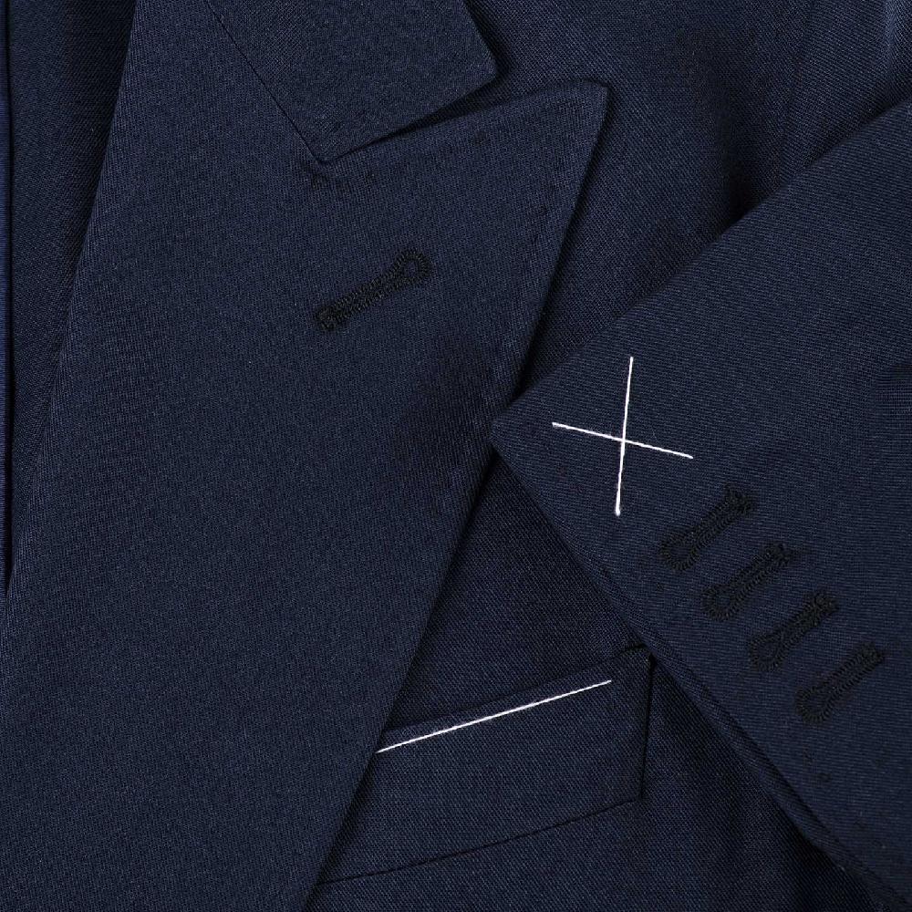 Rubinacci Vintage archive giacca in cotone blu Grande vendita