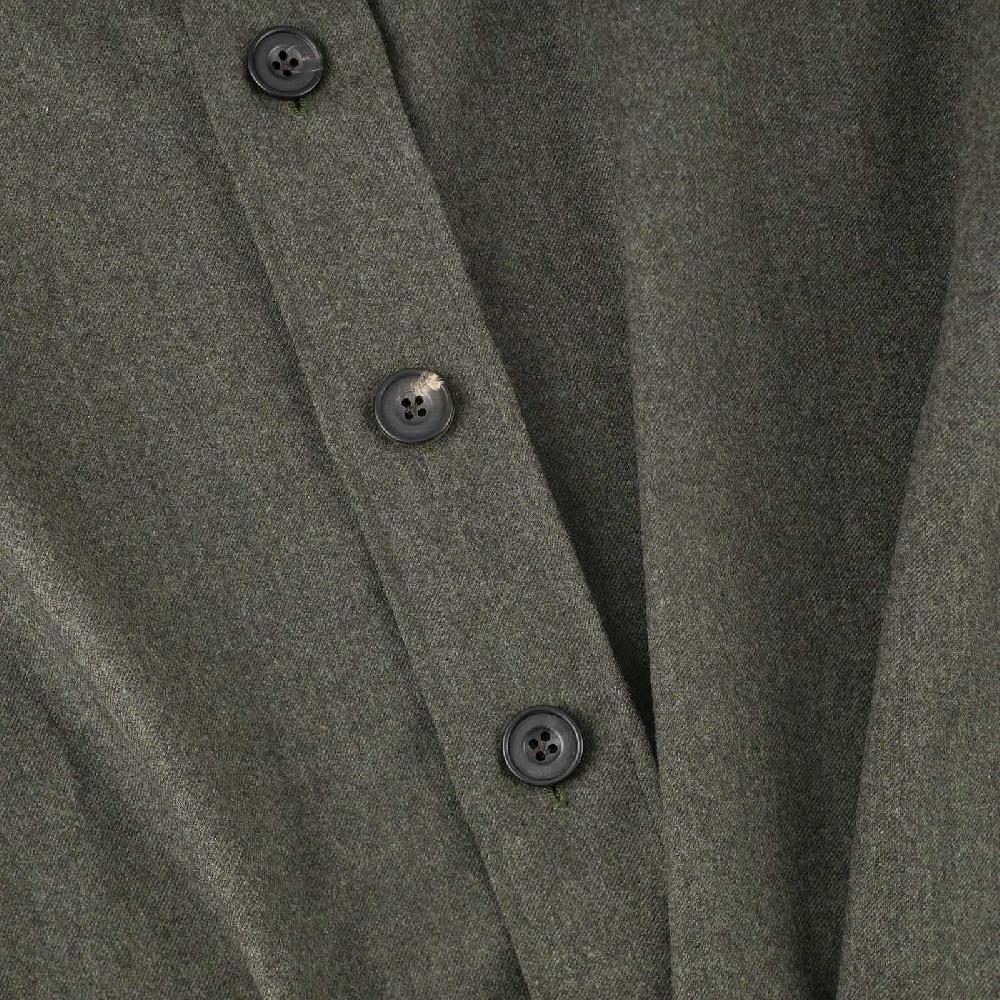 Rubinacci Overshirt in lana verde Enormi sconti