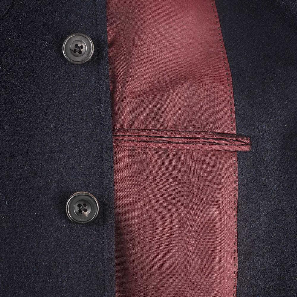 Rubinacci Giacca giorgio in cashmere blu 2025